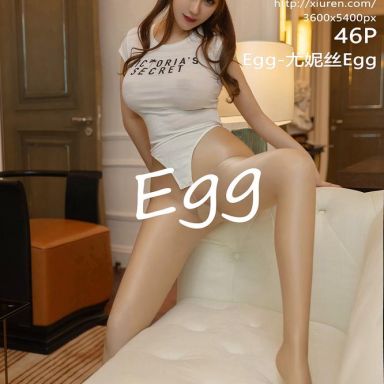 XiuRen秀人网 2059期 光滑透亮丝袜与美腿翘臀 Egg-尤妮丝Egg