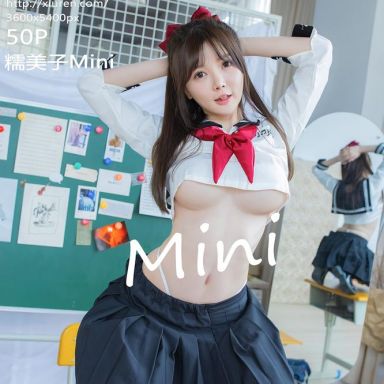 XiuRen秀人网 2193期 糯美子Mini 校园学生服