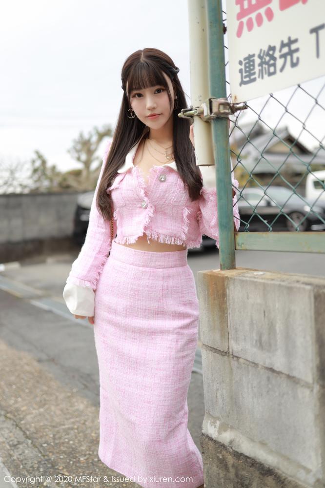 MFStar模范学院 278期 粉色服饰 朱可儿Flower